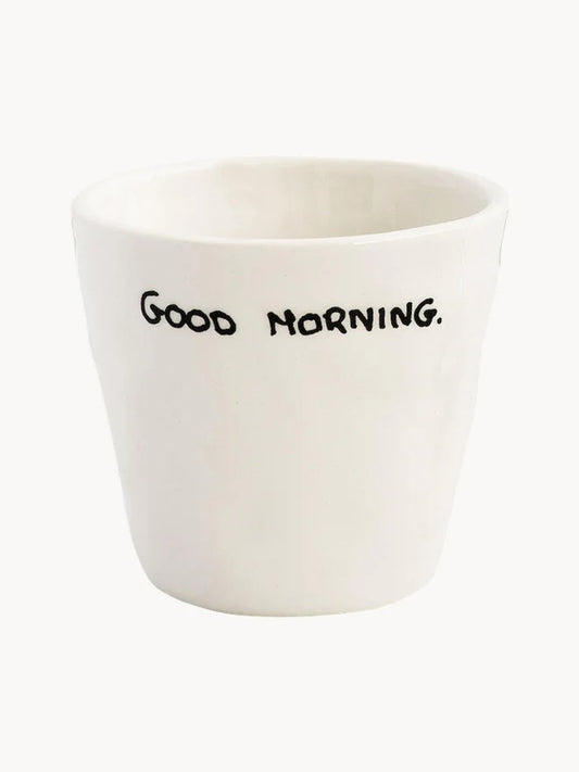 GOOD MORNING COFFEE CUP