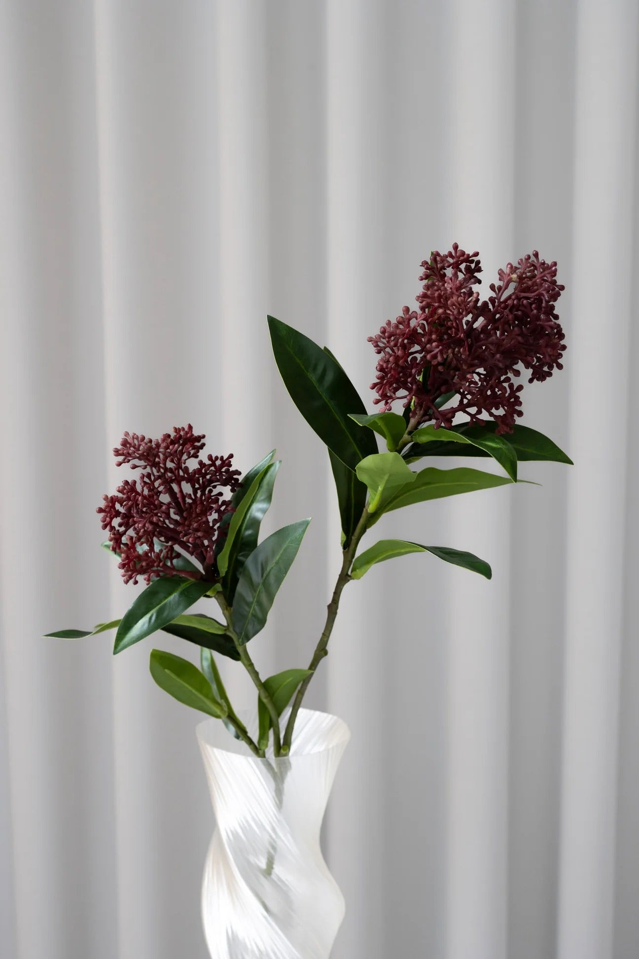 Artificial Skimmia Berry Red