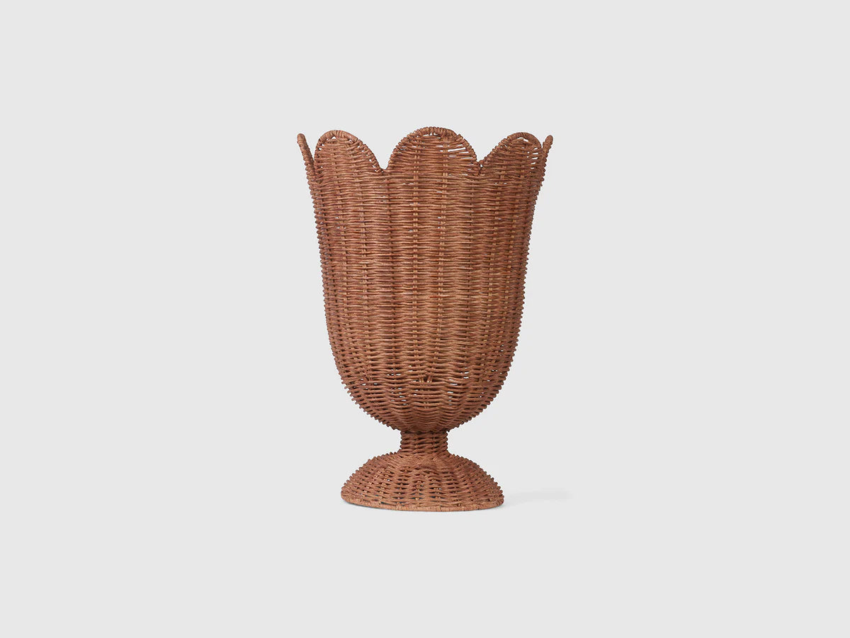 Ivy Rattan Vase L
