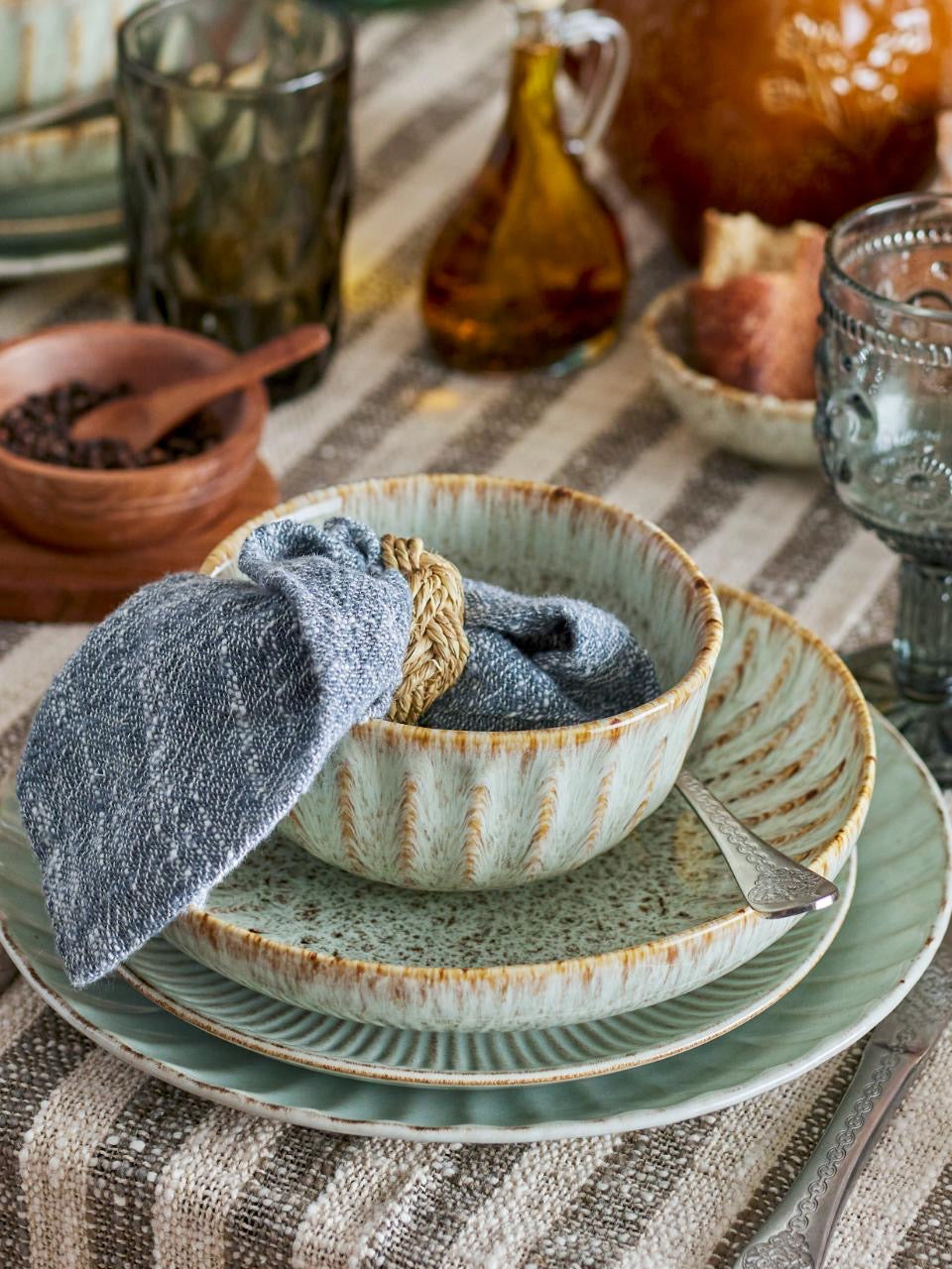 Fleur tallerken natur Ø17 frokost