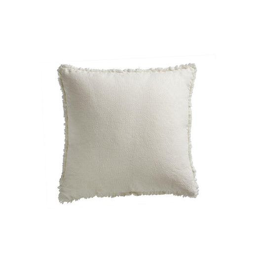 CUSHION COVER 50X50 100% LINEN CREAM