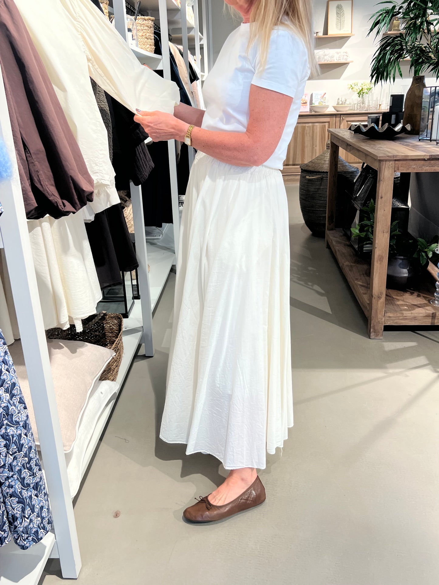 Chantel Skirt Ecry
