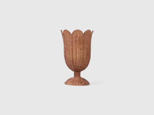 Ivy Rattan Vase S