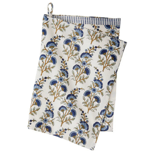 Kitchen Towel Calla Indigo