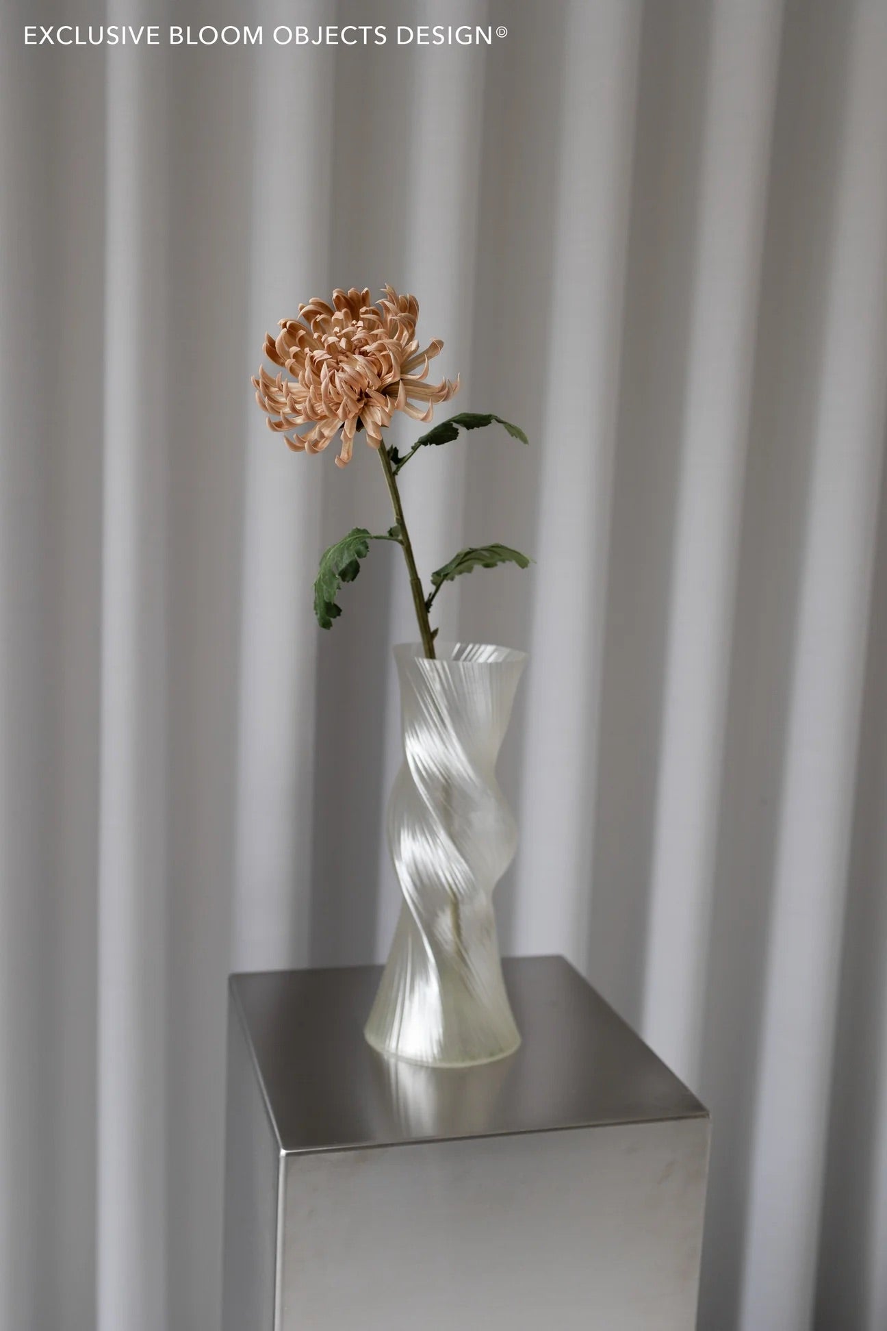 Artificial Cactus Dahlia Beige