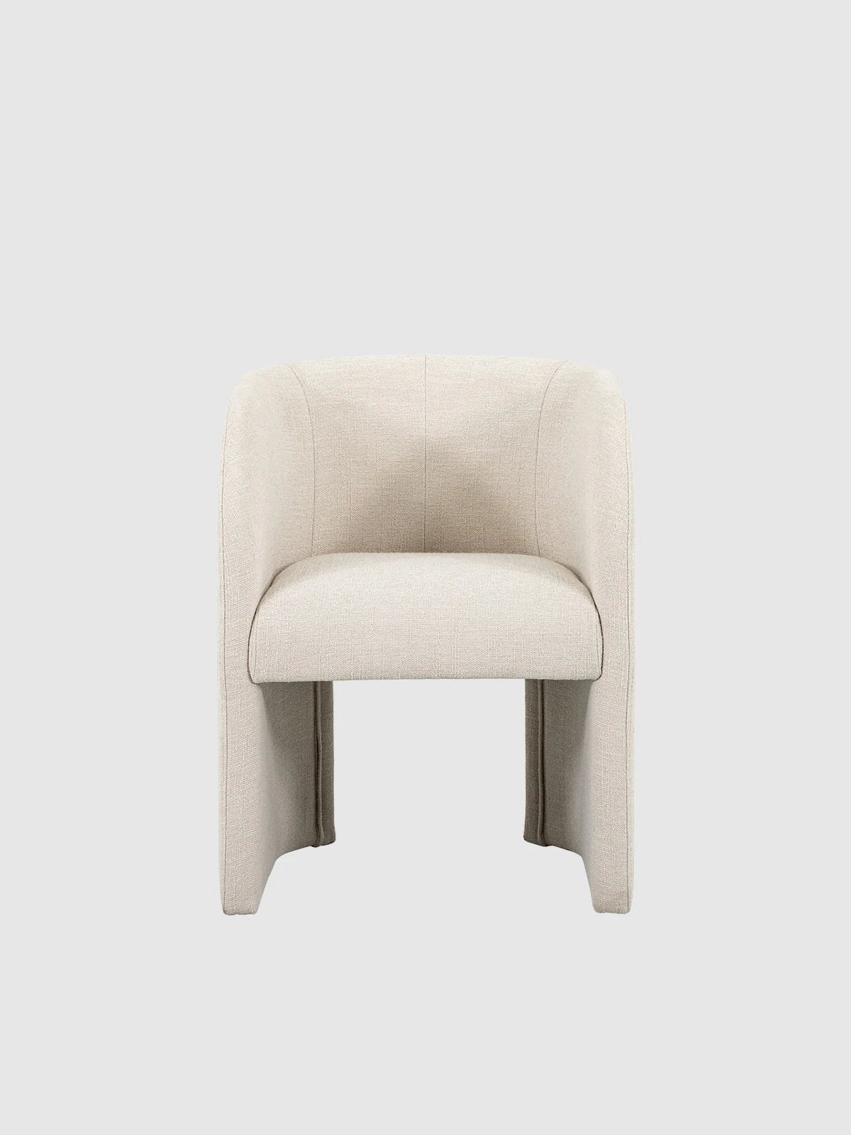 CHLOE DINING CHAIR - CREME