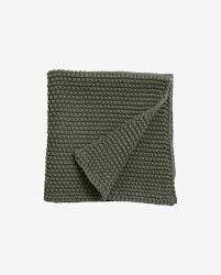 MERGA DISH CLOTH KNIT ARMY GREEN