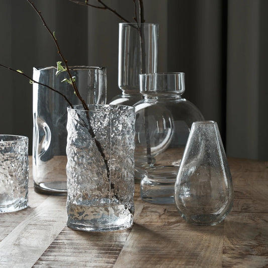 VASE HURI CLEAR H20CM