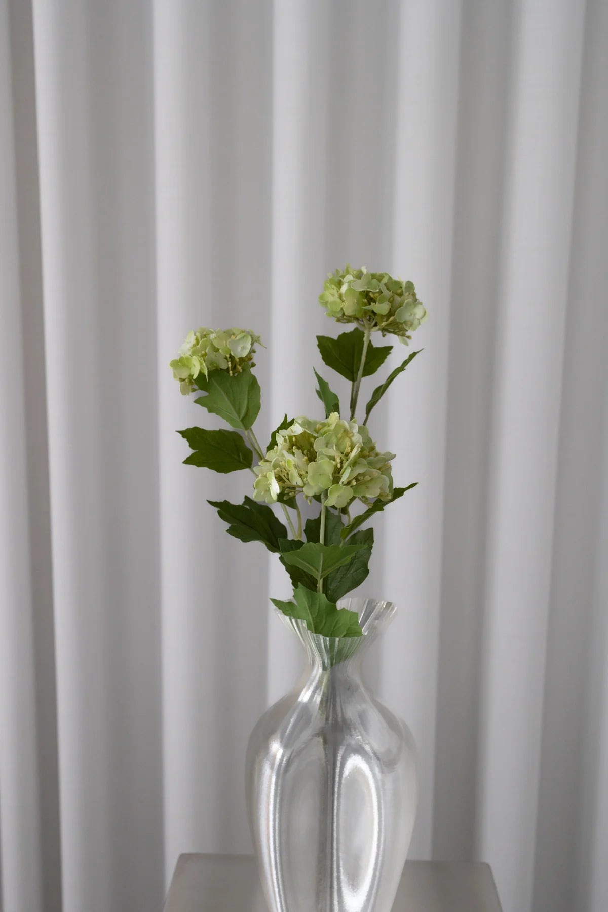 Snowball Hydrangea Nature Green 67 cm