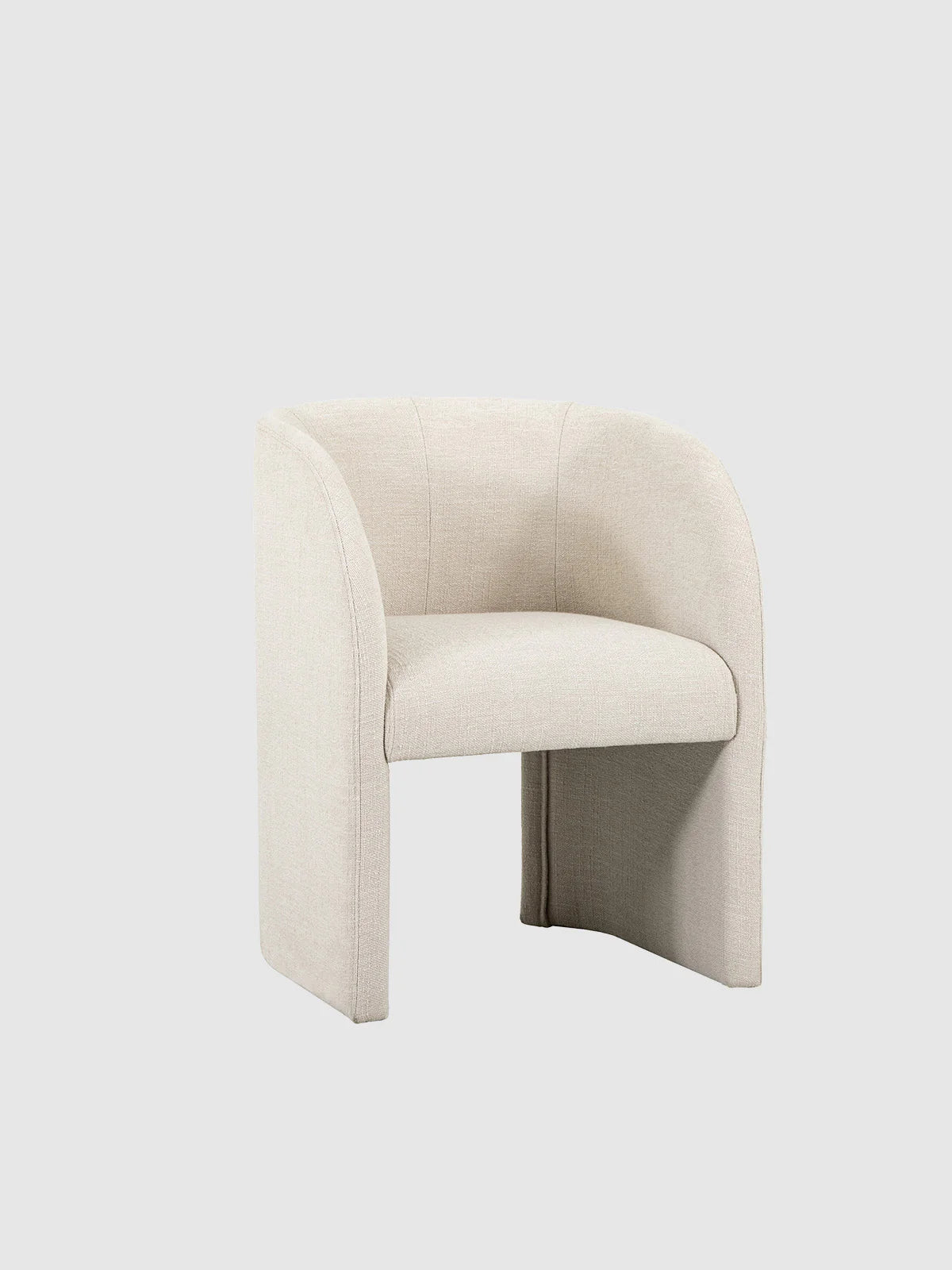 CHLOE DINING CHAIR - CREME
