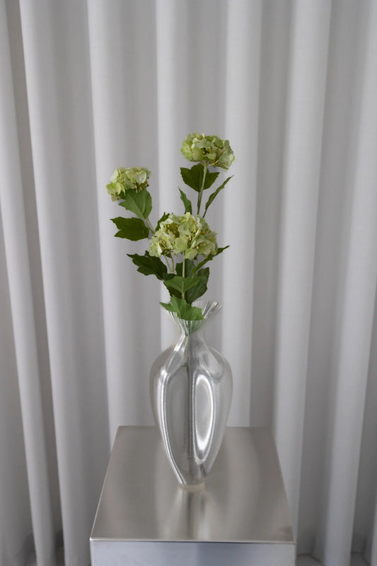 Artificial Snowball Hydrangea Nature Green