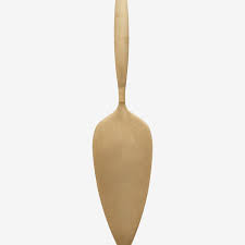 GOLDIES CAKE SERVER MATT GOLD FINISH