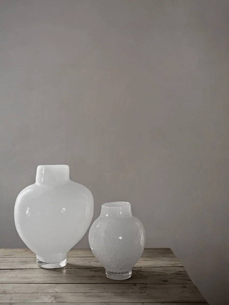 Mila vase Hvit Stor