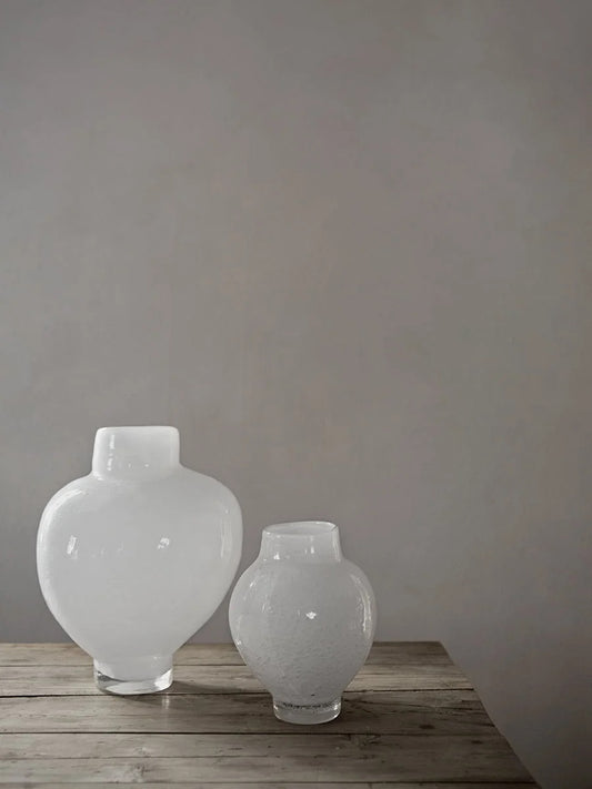 Mila vase Hvit Stor
