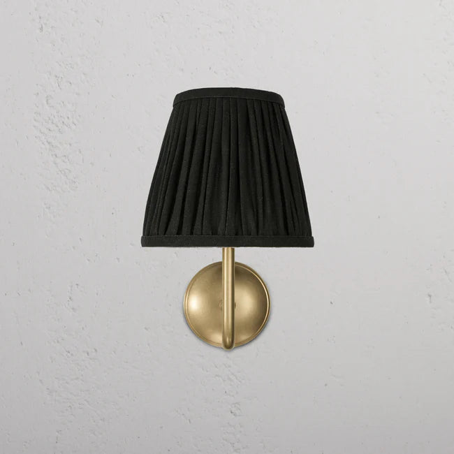 Malvern Medium wall light Green Antique Brass