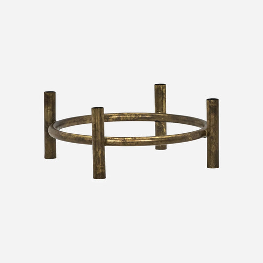 CANDLE HOLDER MAXI ADVENT BRASS