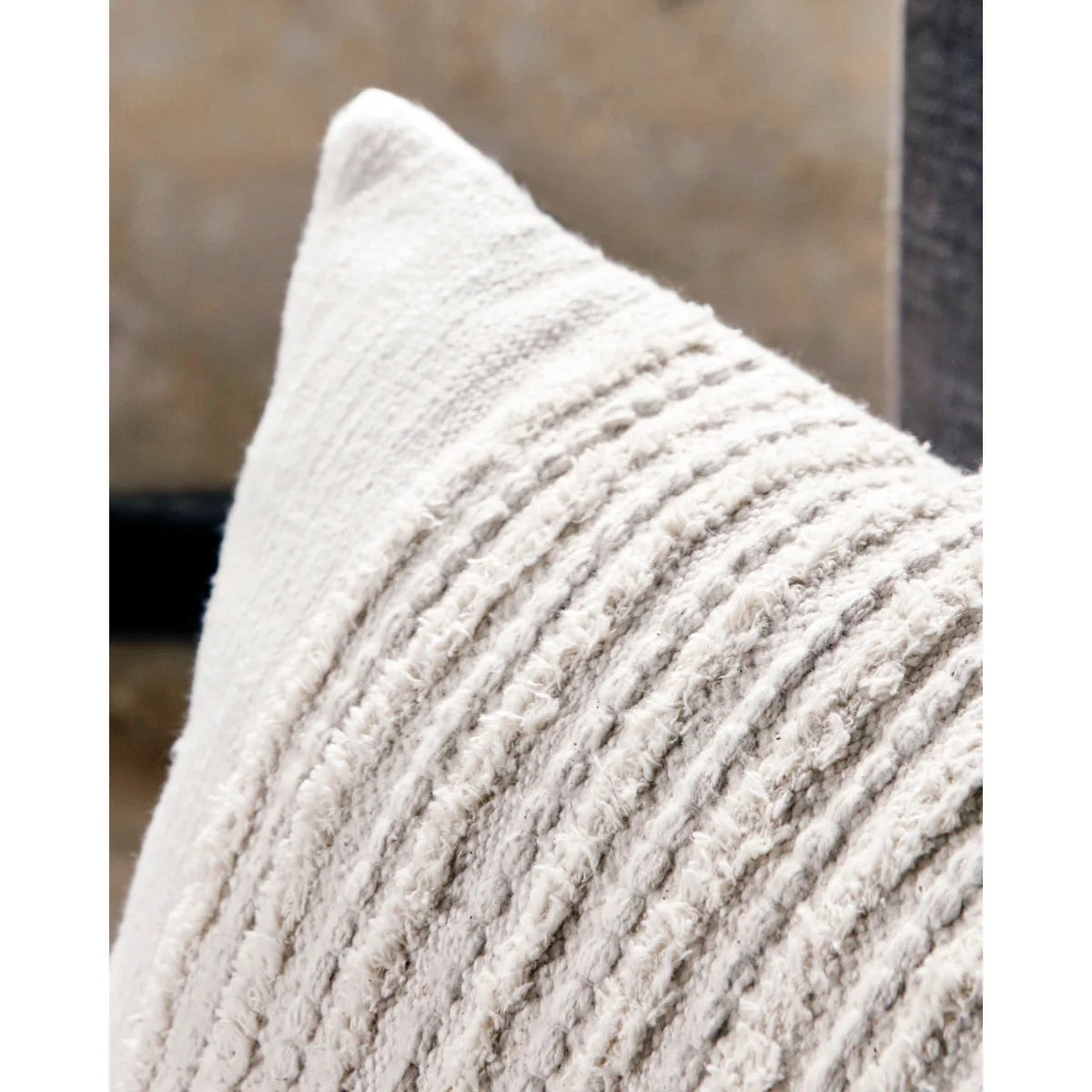 CUSHION COVER CHIL WHITE 80x40
