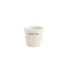 I LOIVE YOU COFFEE CUP