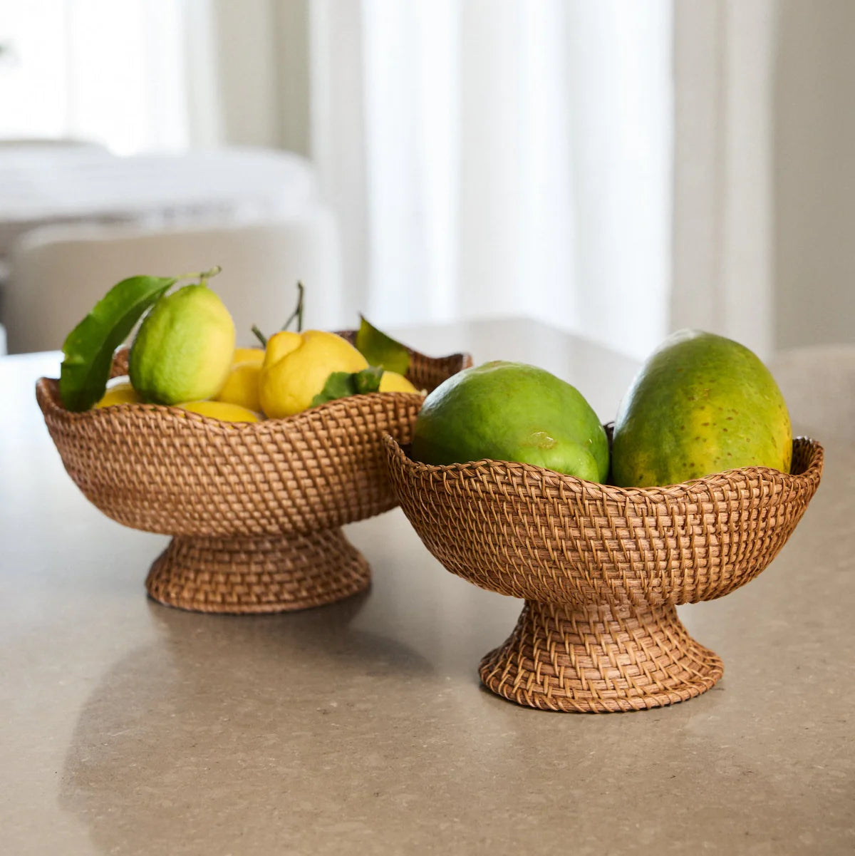 Pam Rattan Basket L
