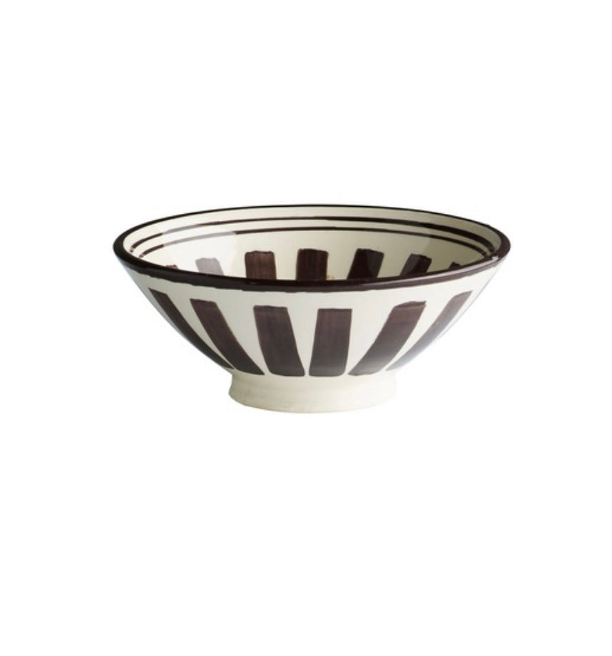 Bowl hand made D17xH7 Mocca