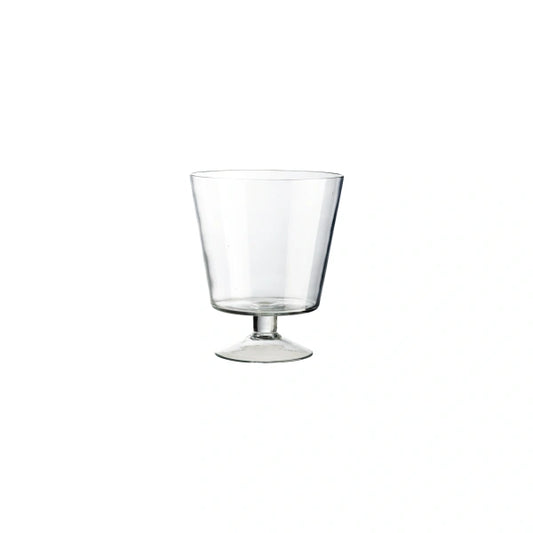 Glass vase, D20xH22 cm, M, clear