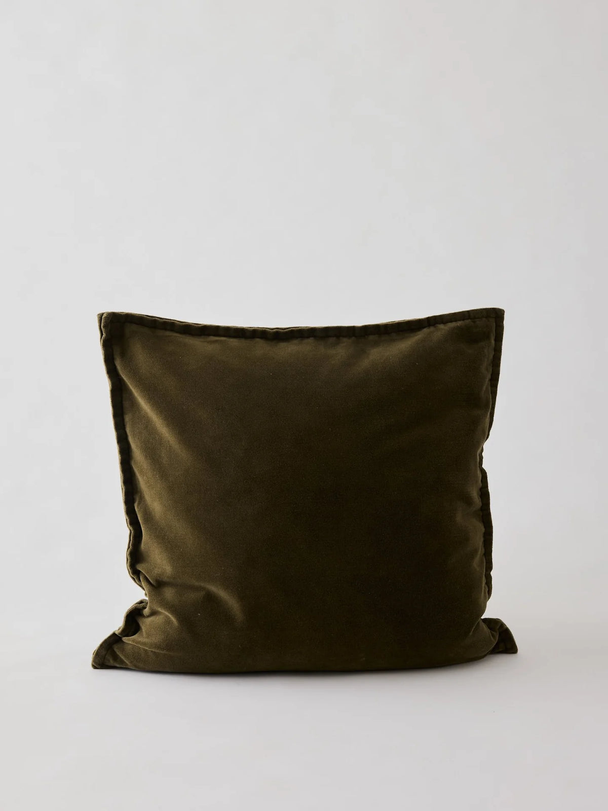 GABRIELLE CUSHION COVER GREEN  50X50