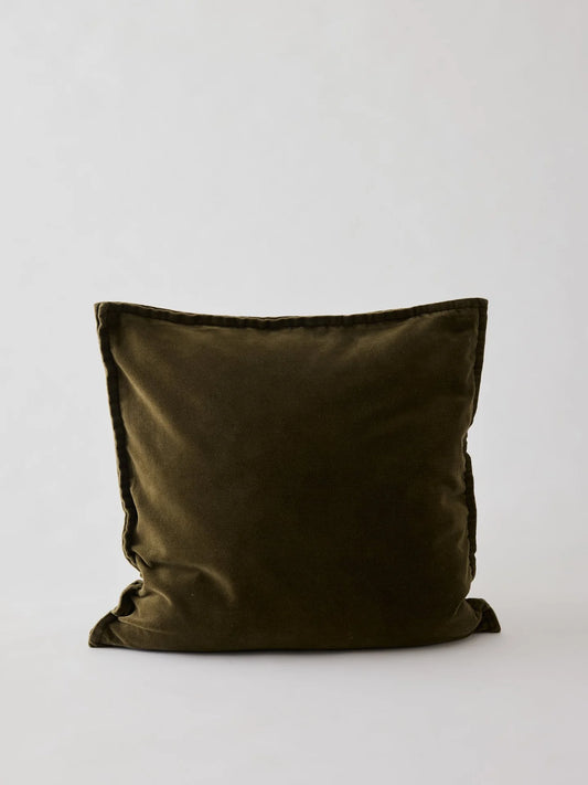 GABRIELLE CUSHION COVER GREEN  50X50