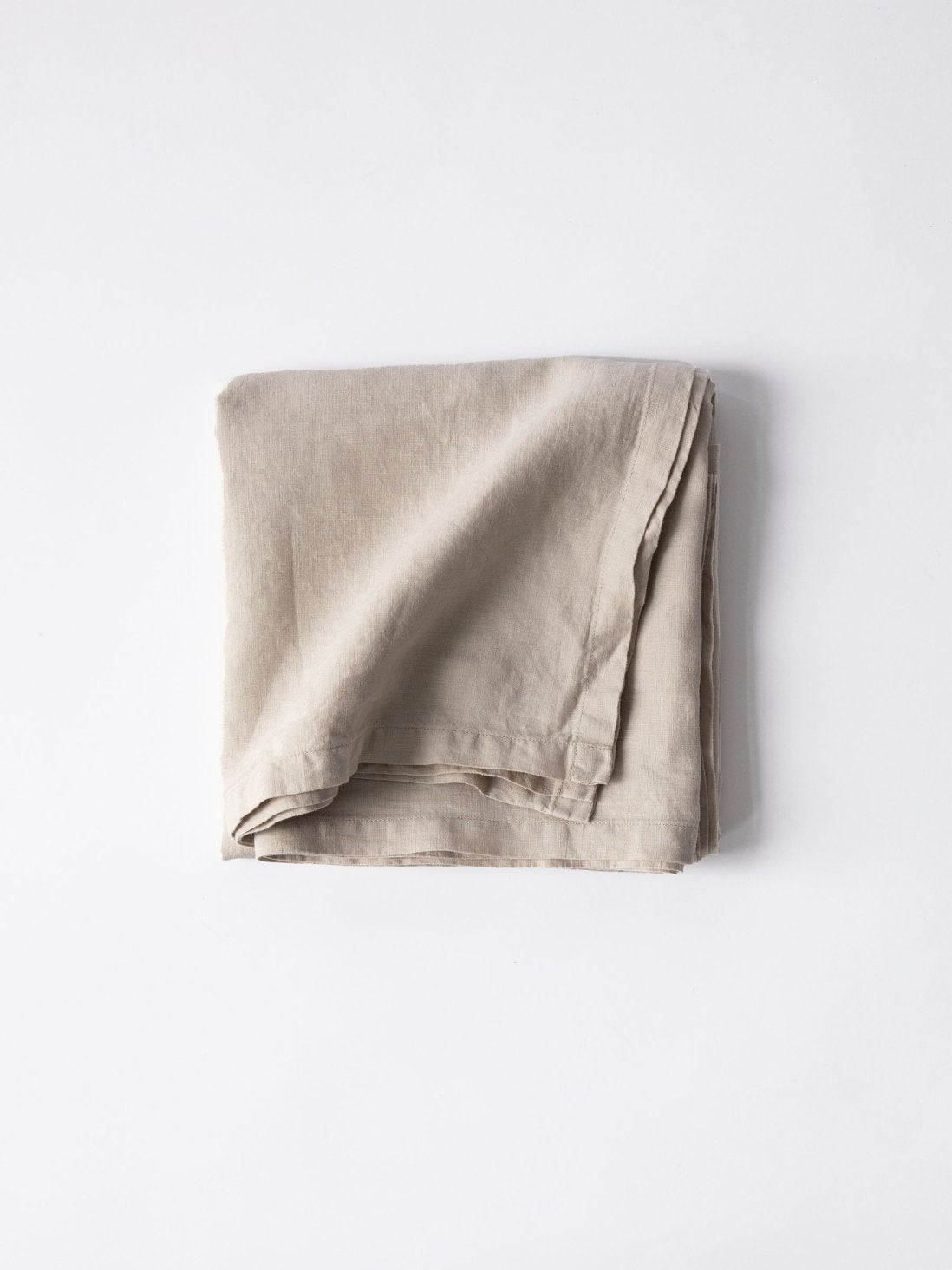 Tablecloth linen 145x270 warm grey