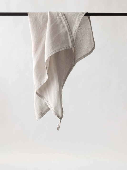 Kitchen towel linen Warm Grey
