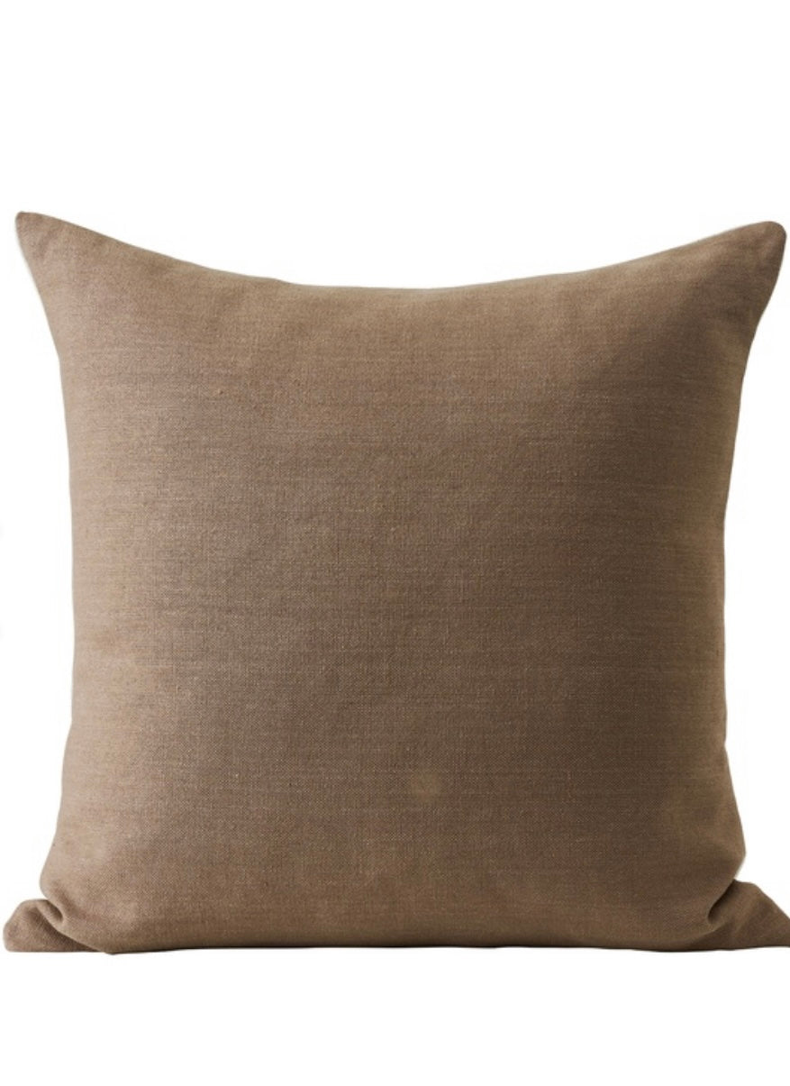 JOPLIN CUSHION COVER 55X55 HAZEL/SHADOW