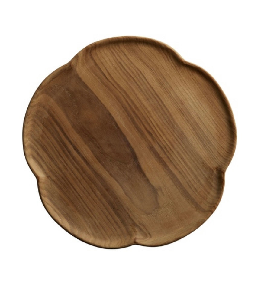 BUNGA PLATE TEAK D30CM