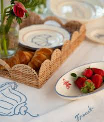 CLASSIC SCALLOP TRAY NATURAL