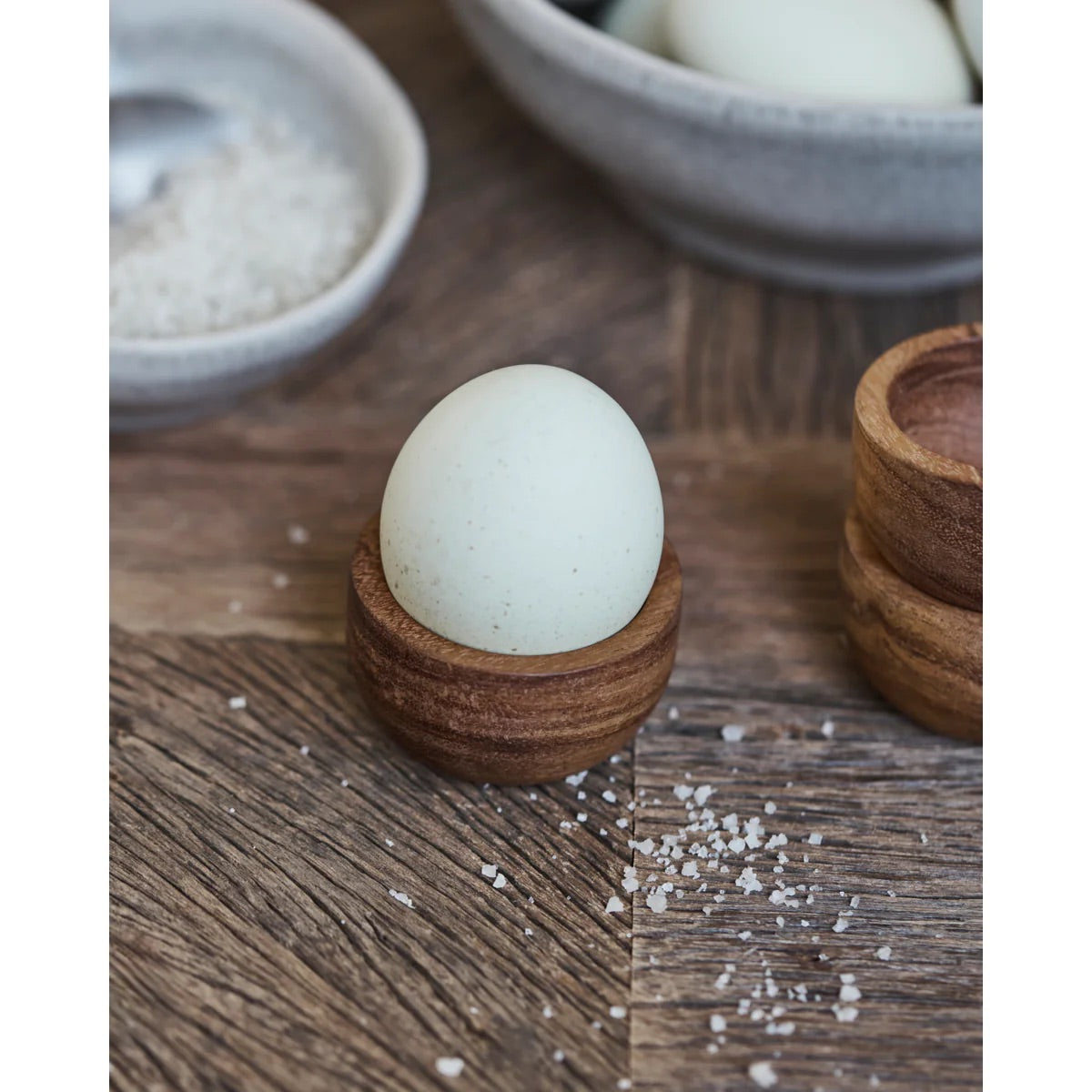 Egg cup Wood Nature