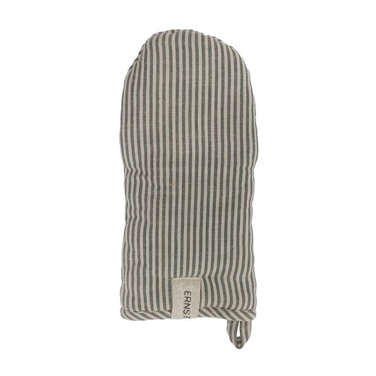 Owen glove striped green/beige