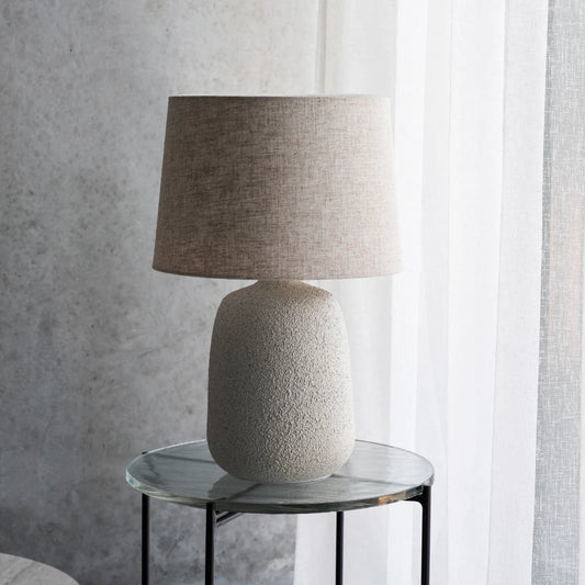 TABLE LAMP OFF WHITE