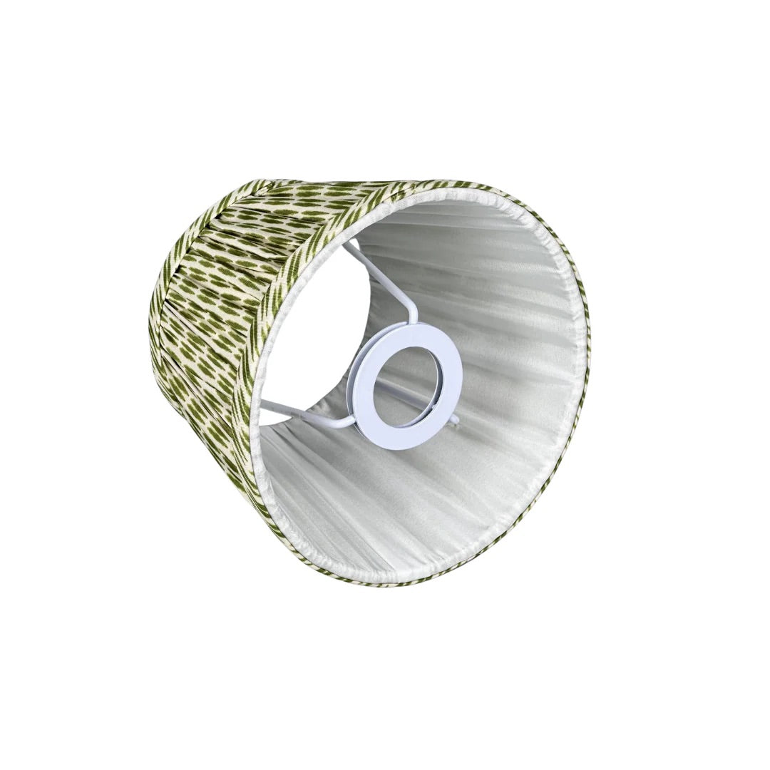 Ikat Green small artificial silk