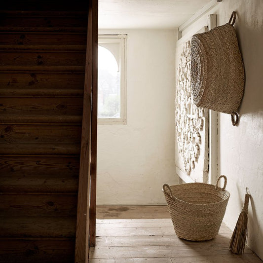 Basket Wood w/Handles
