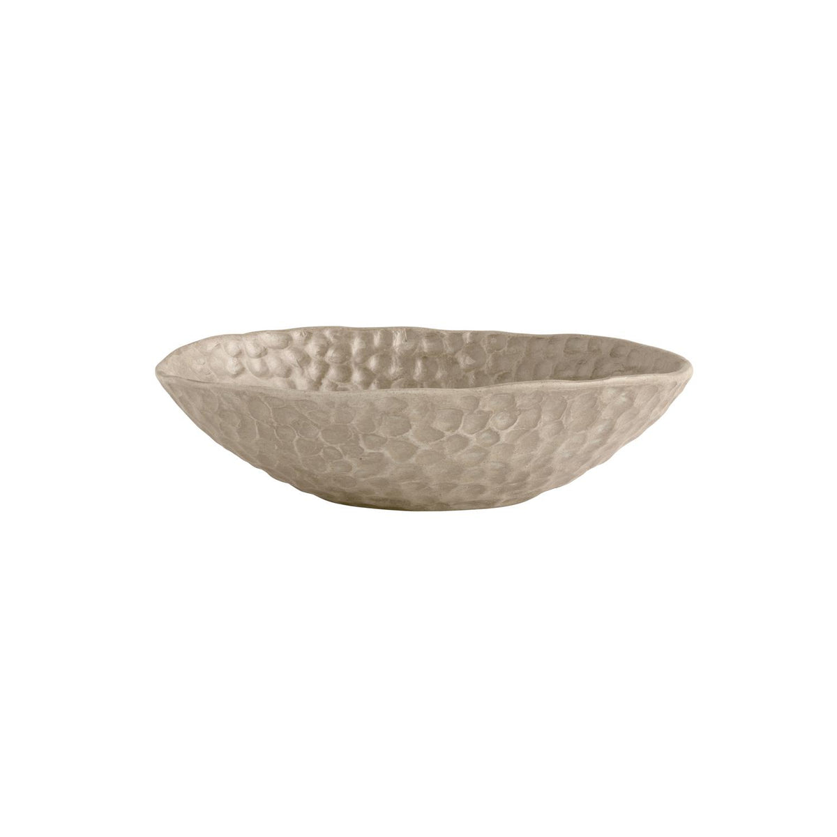 Oval tray clay Sand mat glazed 15x20x5