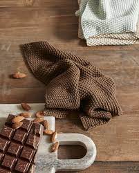 MERGA DISH CLOTH KNIT BROWN
