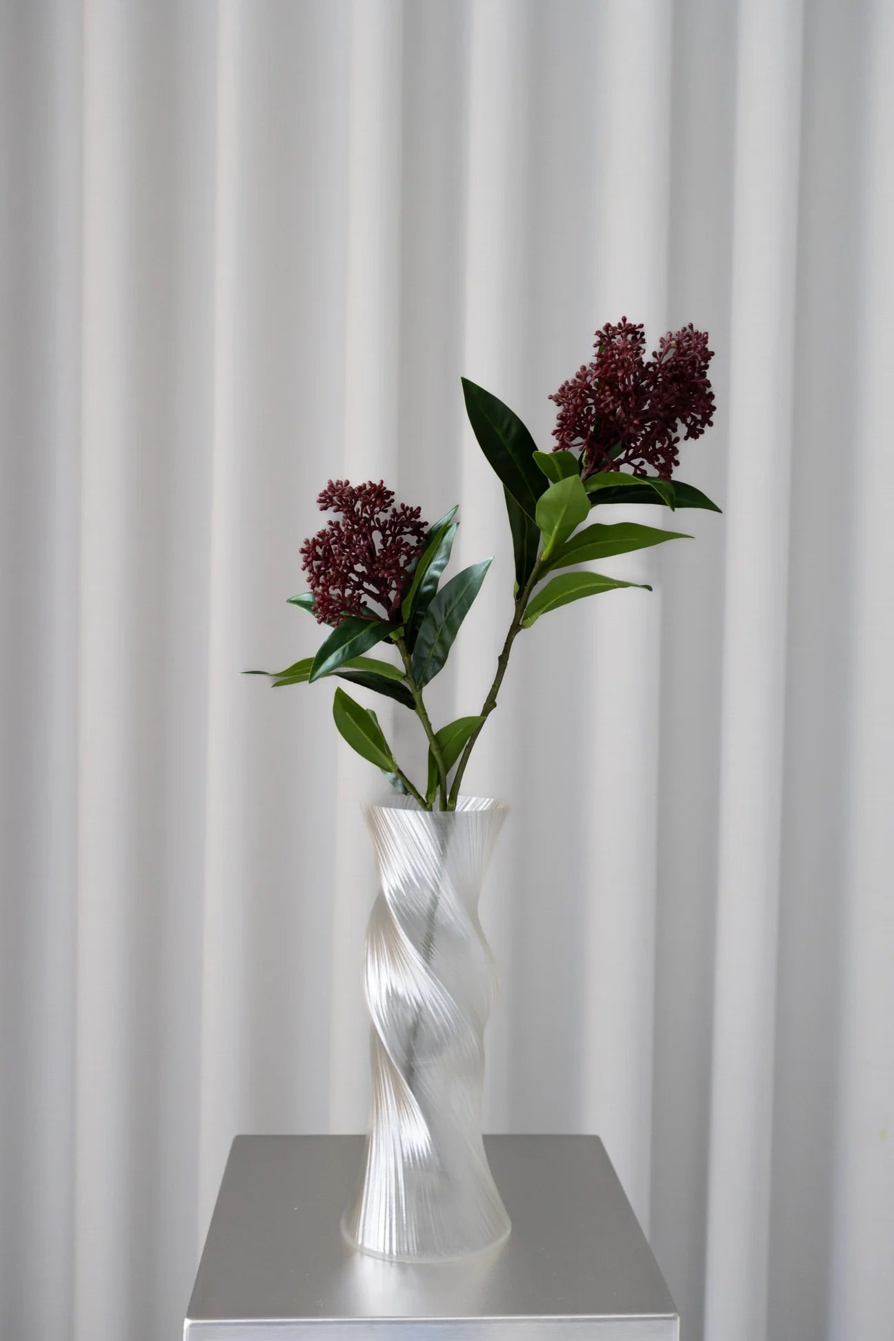 Artificial Skimmia Berry Red