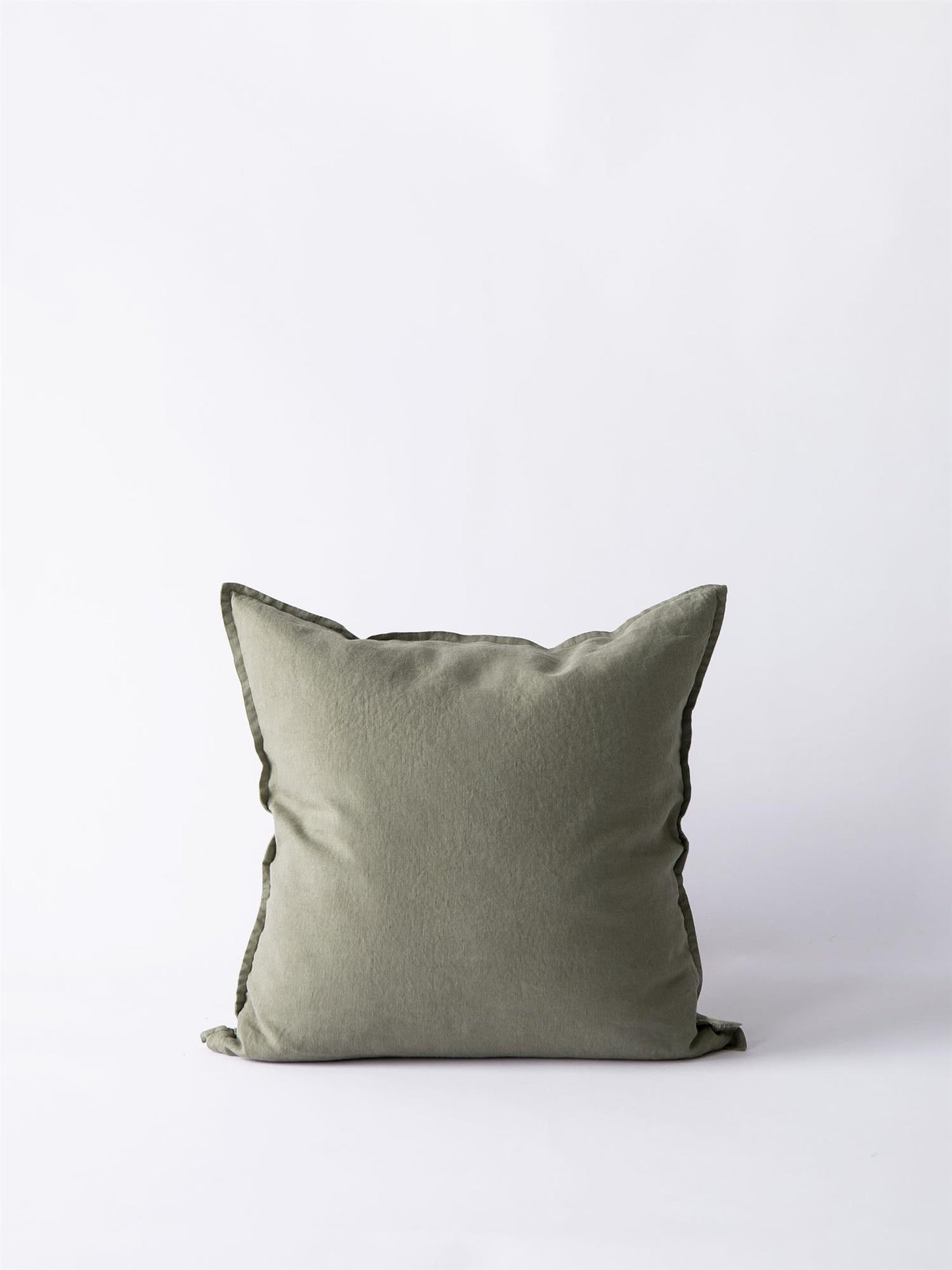 Cushion cover linen 50x50 Olive