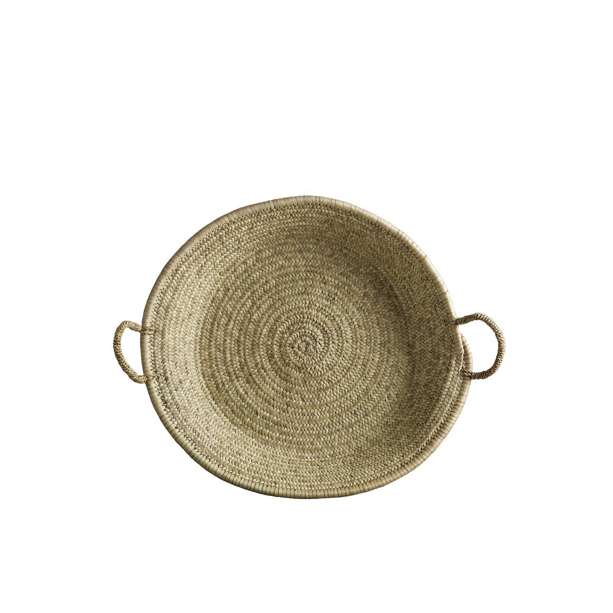 Basket palm leaves