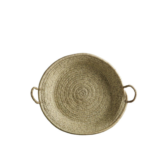 Basket palm leaves
