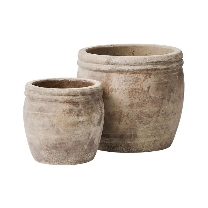 Krukke Ler Sand Liten