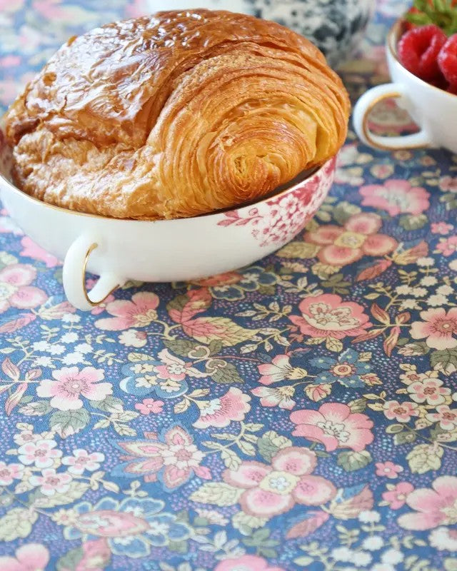 Table Cloth Linen Wild Flower 130x300