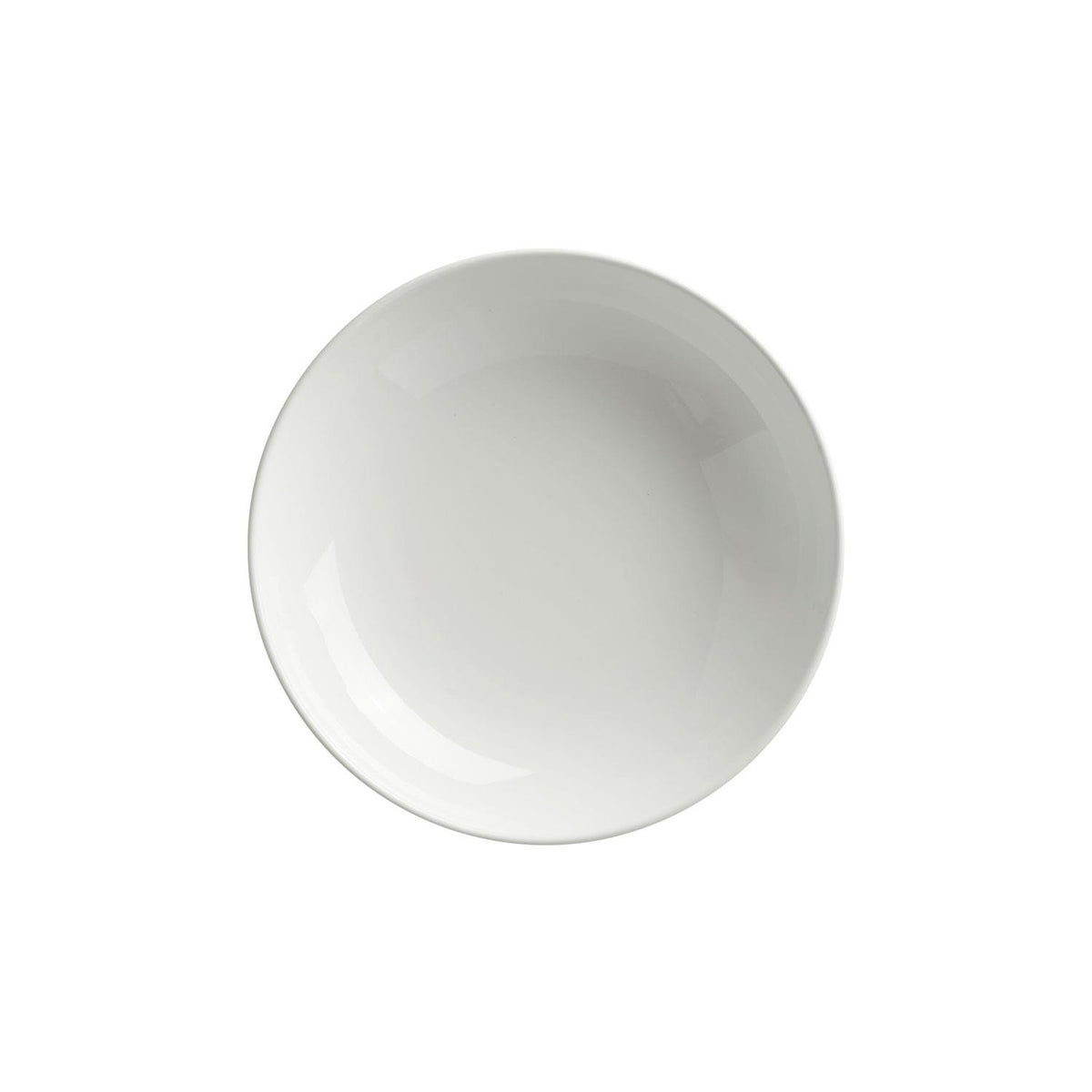 Pure pasta plate earthenware D24 white