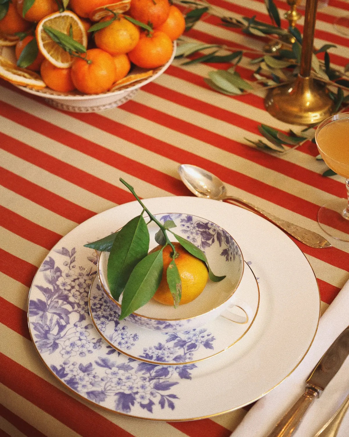 Dinner Plate Blue