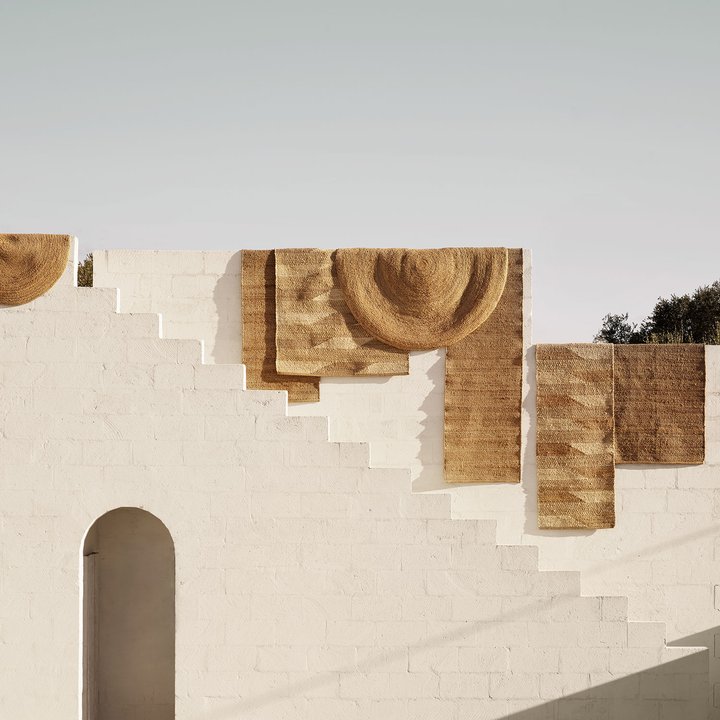 Jute løper natur 80x200