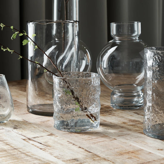 VASE HURI CLEAR H13CM