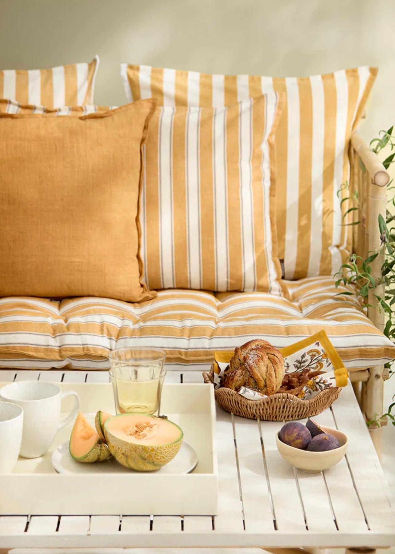 CUSHION COVER 60X60CM ROMA HONEY